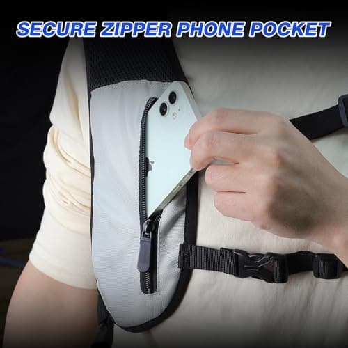 KUYOU Running Vest with 2L Water Bladder, Lightweight Hydration Backpack, Adjustable Reflective Water Backpack for Running Hiking Marathon Cycling, for Women & Men - Thumbnail 5