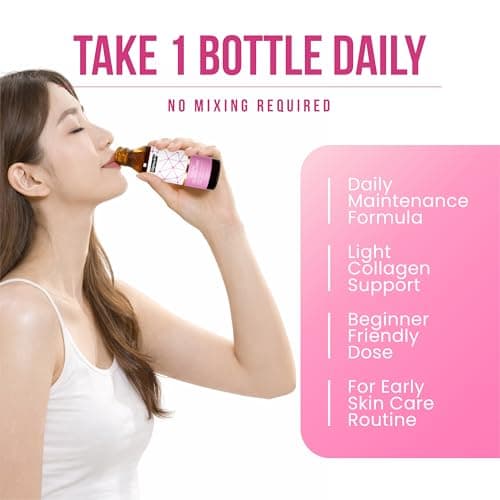 Sipnutri Sakura Collagen Drink - Gift for Mother - Marine Peptides Liquid Shot Hydrolyzed with Cherry Blossom & Mangosteen Extract, Supports Skin Hydration, Hair & Nail Health – 1.69 fl oz x10 - Thumbnail 6