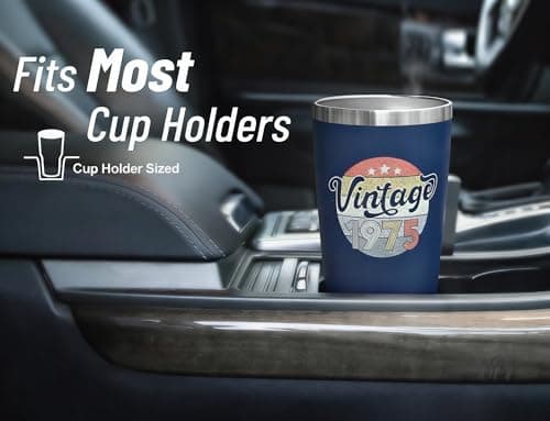 DLOCCOLD 60th Birthday Gifts For Men Tumbler 20oz - 1965 50th Cool Birthday Gift for Him 60 Year Old Men, Dad, Husband, grandpa - Present Turning 60 Year Old, Birthday Decorations Vintage 1965 Tumbler - Thumbnail 3