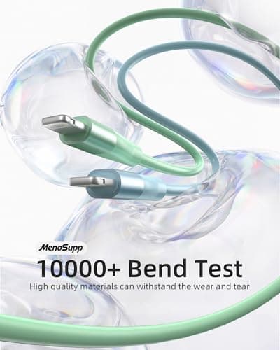iPhone Charger 3Pack 10 FT Apple MFi Certified Lightning Cable Fast Charging iPhone Charger Cord Compatible with iPhone 14 13 12 11 Pro Max XR XS X 8 7 6 Plus SE iPad and More - Thumbnail 5