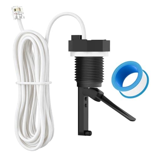 Hexsure GLX-FLO-RP Pool Flow Switch Assembly Compatible with Hayward Goldline Aqua Rite Salt Chlorine Generator System, Flow Sensor with 15ft Cable, Salt Cell and Chlorine Generator, Plastic Probe - Image 1