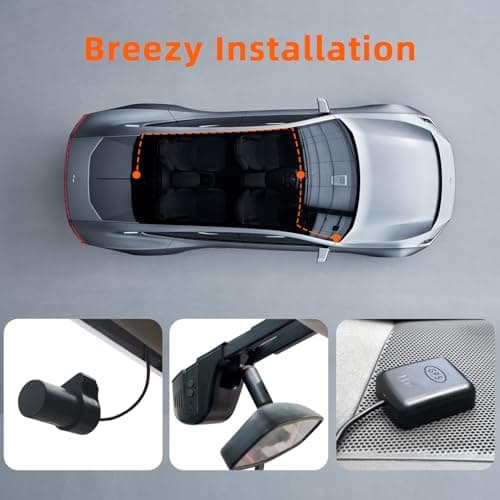 4K+1080P Dash Cam Front and Rear,FHD Wireless Dual Dashcam for Cars,Hardwire,HDR Night Vision,24H Parking Mode,5G WiFi & GPS,Car Battery Protection,Hardwire Kit,128GB Card - Thumbnail 2