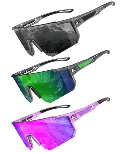 KALIYADI Sunglasses-Men Sports Mens-Sunglasses Women: Sun Glasses with UV400 for Running Cycling Golf Fishing - Image 1