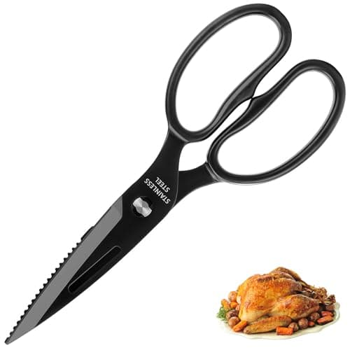 SLEMOON Heavy Duty Poultry Shears, All Purpose Kitchen Shears for Food - Image 1