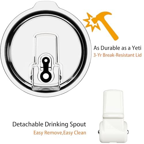 SILICANICE For Travel & Gym – Never Drink from a Moldy Lid Again: 40oz Hygienic Tumbler, 100% Leakproof Lid & Removable Foldable Spout. Reinforced Base, Fits Cup Holders - Pink Sand - Thumbnail 4