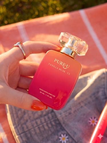 PUREU Pheromone Perfume for Women - Long Lasting Creamy Vanilla & Sweet Wood Scent, Intensely Concentrated Extrait de Parfum Spray Oil, Travel Size Cozy & Warm for Daily Use, 1 fl oz (30ML) - Thumbnail 4
