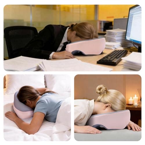 Avarstic Face Down Pillow for Sleeping & Eye Surgery Recovery – Bamboo Charcoal Memory Foam Prone Pillow with Adjustable Width & Triple Airflow Vents, Ergonomic Face Cradle for Vitrectomy, Massage - Thumbnail 6
