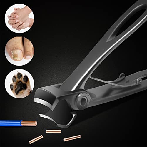 Werlla Toenail Clippers for Thick Toenails, Long Handle Wide Jaw Opening Nail Clippers for Adult, Men, Seniors, Extra Large Heavy Duty Toenail Clippers for Fingernail & Ingrown Toenail (2 Piece Set) - Thumbnail 2