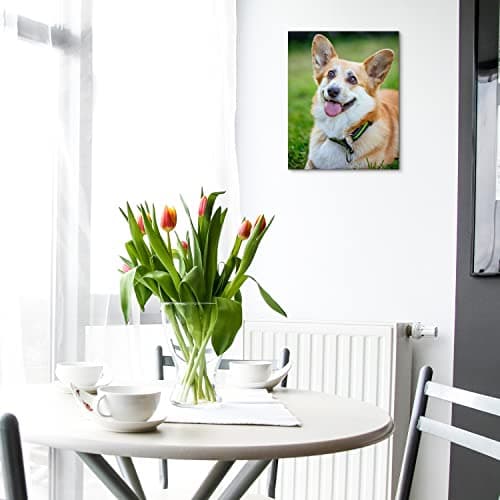 Custom Canvas Prints with Your Photo, Framed Personalized Wall Art, High Definition Photo Prints on Canvas for Home Decor, Wedding & Family Gifts, Ready to Hang (8" L x 10" W) - Thumbnail 2