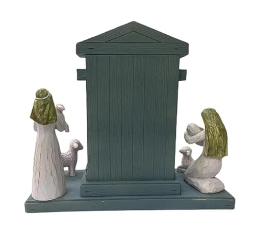 LIVINGBELL 6pcs Christmas Nativity Scene Set - Thumbnail 5