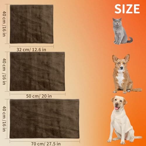 NAMOTEK Pet Heating Pad Adjustable Temperature with Timer, Waterproof Heated Mat with Chew Resistant Cord, Auto Power-Off Electric Indoor Pet Heat Pad for Dogs and Cats - Thumbnail 6