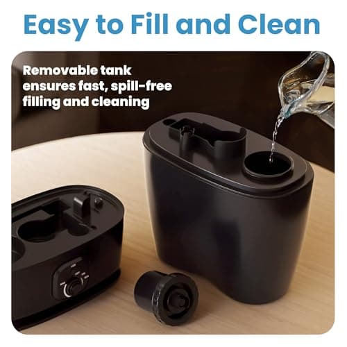 Everlasting Comfort 6L Humidifiers for Bedroom, Quiet 50HR Runtime No-Filter Supersized Cool Mist Humidifier Large Room for Whole House, Plants, Baby Nursery, Allergies, Dry Skin, Congestion, Indoor - Thumbnail 3