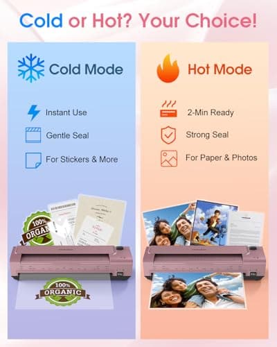 OidoZac 13 Inch Laminator Machine, A3 Personal Laminator Kit for Teachers - Thumbnail 5