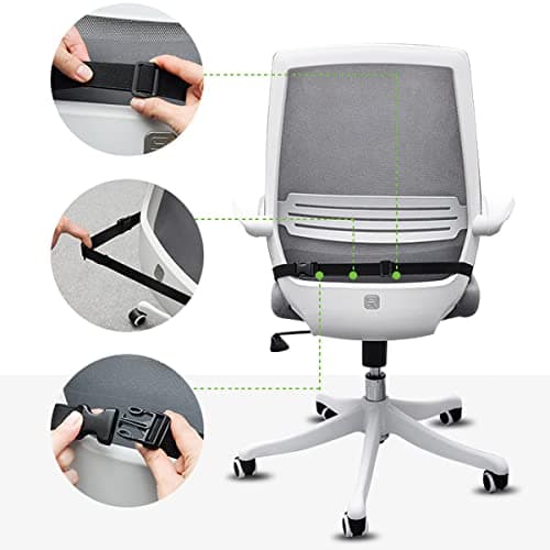 Car Wedge Seat Cushion for Car and Truck Seat Office Chair Wheelchair - Memory Foam Seat Pad for Sciatica Tailbone Pain Relief - Thumbnail 5