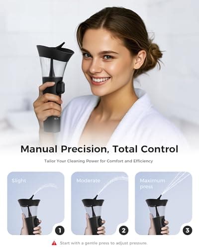KAUGIC Manual Ear Wax Cleaner – Safe, Comfortable & Easy to Use Seamless One-Hand Operation, Black - Thumbnail 5