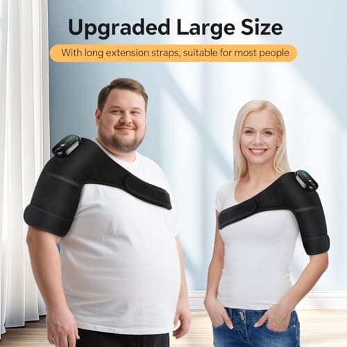 Cordless Knee Massager, FSA Eligible Items, Knee Heating Pad for Pain Relief, Arthritis, Joint Support - Heated Knee Brace for Elbow Shoulder, HSA Approved Products Only - Thumbnail 5