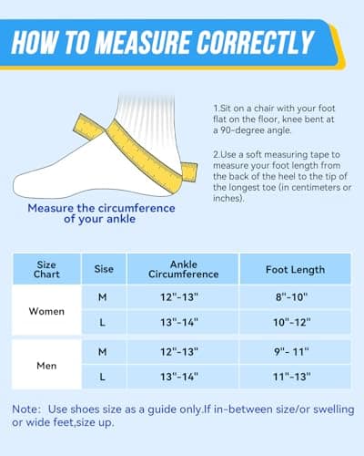 Goldeer Ankle Brace for Sprained Ankle, Quick Lace-Up Ankle Support with Side Stabilizers & Auto-Shaped Pads, Slim Fit Stabilizer for Women Men, Fits in Shoes for Sports, Work & Injury Recovery (M) - Thumbnail 2