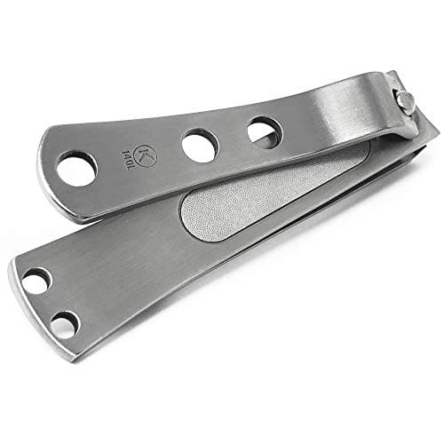 KOHM Curved Nail Clippers with Nail File (in Build) - Heavy Duty Stainless Steel Toe Nail Nippers Tool for Men, Women, Seniors & Adults - Thumbnail 3