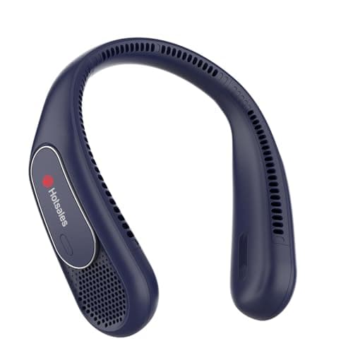 Hotsales Neck Fan, Hands Free Bladeless Neck Fans Portable Rechargeable, 6000 mAh Battery Operated Wearable Personal Fan, Cooling Neck Fan, 3 Speeds, USB Fan Gifts for Men, Women, Travel, Outdoor - Image 1