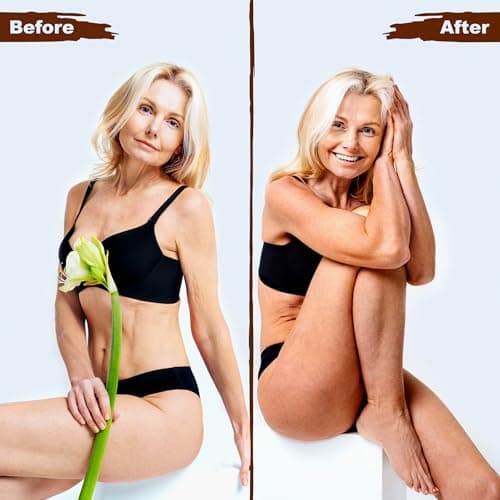 Self Tanning Drops - Gradual Serum for a Customizable Tan with DHA, Includes Aloe Leaf Juice & Hyaluronic Complex for Face & Body, Anti-Age Expert 45+ All Skin Types, Made in Korea - Thumbnail 5