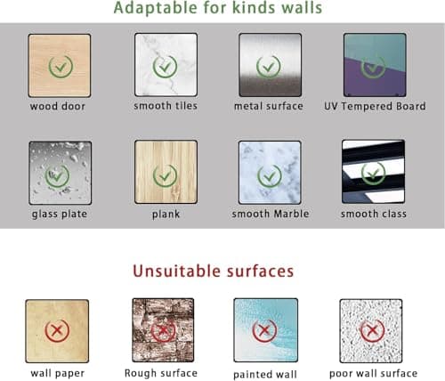 Strjobaili Adhesive Wall Hooks for Hanging Heavy Duty Towel Coat Hooks Waterproof Transparent Hook for Bathroom Shower Kitchen Keys Door Outdoor Home Improvement Utility Hook 10 Pack - Thumbnail 6