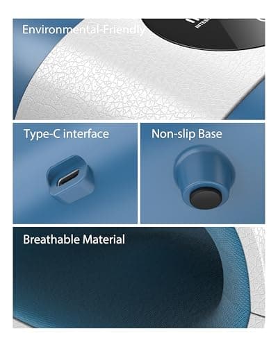 CINCOM Upgraded Hand Massager with Heat & Compression – Cordless & Rechargeable Hand Therapy Equipment for Arthritis and Carpal Tunnel Relief from Wrist to Fingers, Ideal Gift for Mother's Day - Thumbnail 6