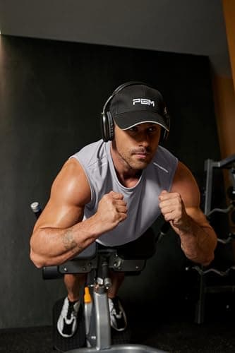 COOFANDY Muscle Tank Top for Men Workout Sleeveless Tee Shirts Casual Running Muscle Shirt for Summer Activewear Gray S - Thumbnail 6