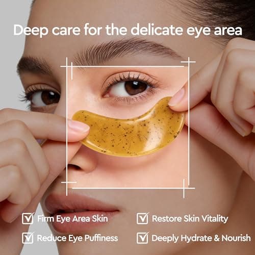 Under Eye Patches For Puffy Eyes and Dark Circles, Soothing Hydrating Eye Mask with Calendula, Green Tea, Retinol, Hyaluronic Acid Eye Pads Skin Care Bridesmaid Gifts for Girls Women (30 Pairs) - Thumbnail 3