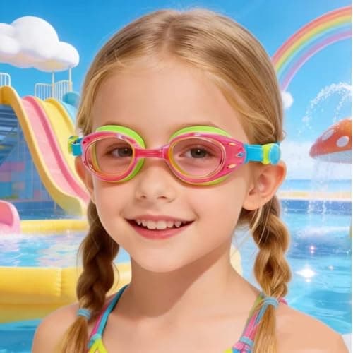 YUENREE 3 Pack Kids Swim Goggles for Boys Girls Ages 6-12 | No Leak Anti-Fog UV Protection | Easy Adjust Non-Slip Strap | with 3 Hard Travel Cases - Thumbnail 5