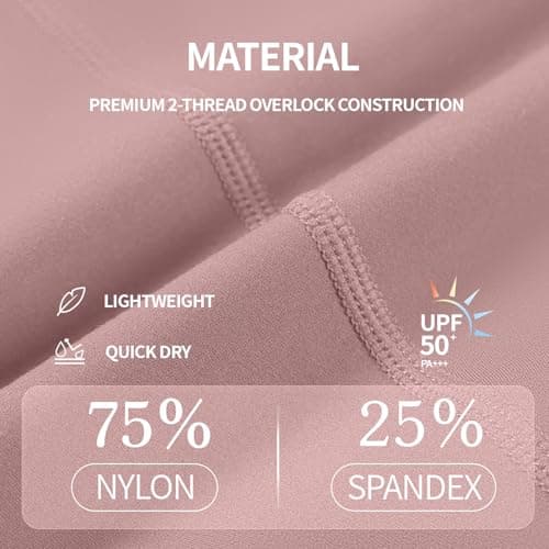 AMLEER Women's High Waist Full-Length Flare Leggings with Side Slit - Tummy Control Butt Lifting Gym Yoga Pants (Pink, X-Large) - Thumbnail 6