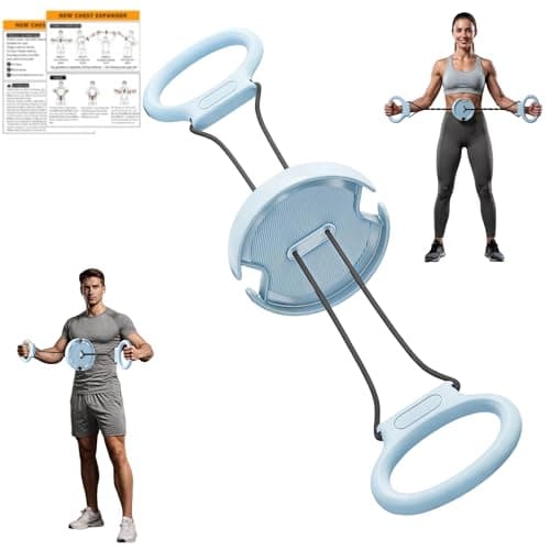 Flywheel Arm Trainer for Men & Women,Portable Forearm Strength Trainer for Home Gym,Twister Chest and Arm Trainer for Upper Body Workout,Fun Fitness Equipment for Arms,Chest & Back(Blue)