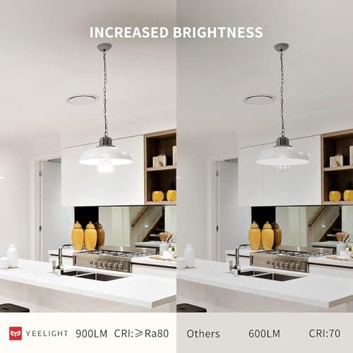 YEELIGHT Smart Light Bulbs, Warm White Dimmable LED Light Bulb 60W Equivalent, 900LM, E26, 2700K, Timing Function, WiFi & Bluetooth LED Bulbs, APP Control Work with Alexa and Google Assistant, 1 Pack - Thumbnail 5