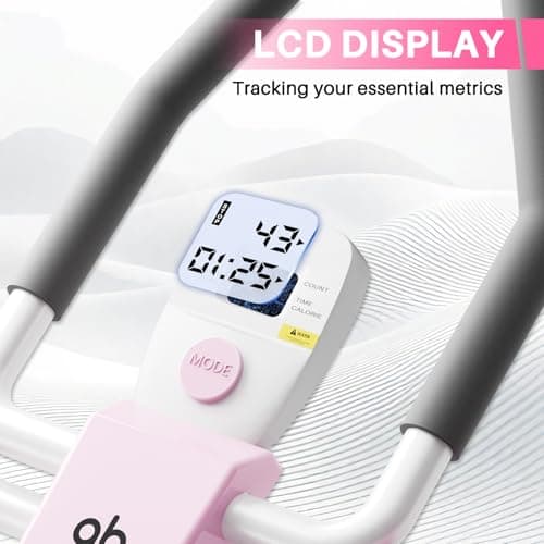 CITXMOTI Ab Machine, Adjustable Abdominal Trainer (Pink) - Thumbnail 5