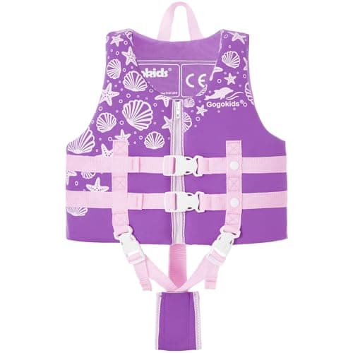 Gogokids Toddler Swim Vest, Kids Floaties – Boys & Girls Buoyancy Jacket, Swimming Aid for Pool & Beach, Fits 2-8 Years / 22-60 lbs - Image 1