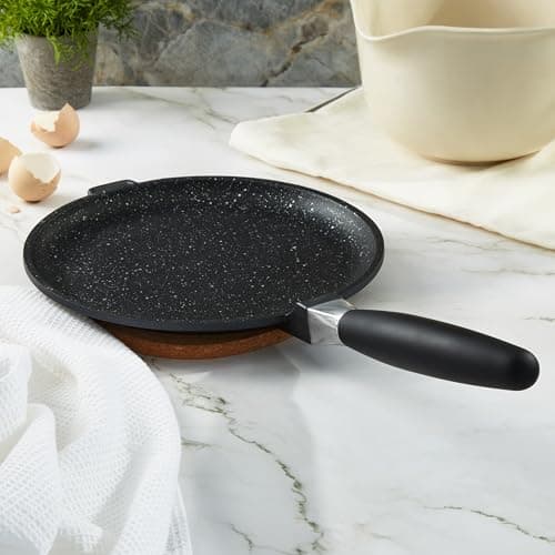 Berghoff EuroCAST Cast Aluminum Nonstick 10" Pancake Pan - Thumbnail 3