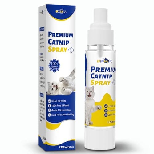 Ninibabie Catnip Spray for Indoor Cats,All Natural Cat Nip Liquid in Airless Spray Bottle for Lasting Freshness,Mess-Free Training Aid to Renew Toys & Reduce Scratching 1.76 fl oz - Image 1
