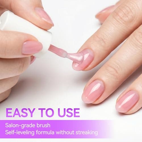 gelike ec Jelly Gel Nail Polish: 12 Colors Nail Gel Polish Set– HEMA Free Easy to Use & Quick Soak Off On Natural or Acrylic Nails – for Beginners & Young Women DIY Manicure Art at Home - Thumbnail 4