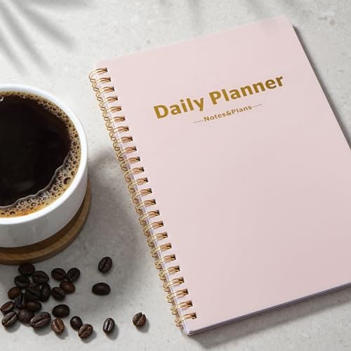 MSTONAL Daily Planner Notebook, 80 Sheets Undated Do List Planner 2025, 6.4"x8.4" To do List Notepad, Do List Organizer for School/Office Supplies - Thumbnail 5