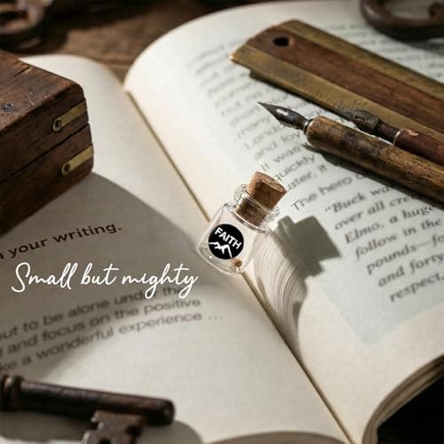 Bulk 30 Have a Little Faith Card Christian Gifts for Women, School Church Wedding Baptism Unique Christian Religious Inspirational Gifts for Women Men(Circle-30) - Thumbnail 5