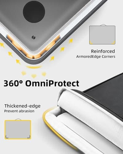 360 Protective Laptop Case, Laptop Sleeve Compatible with MacBook 14inch - Thumbnail 5