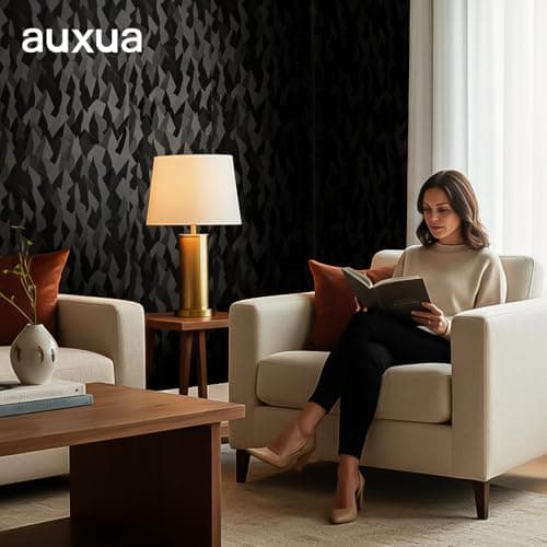 Black Peel and Stick Wallpaper, 17" x 196"(Long), Removable Self Adhesive Wall Paper for Accent Wall, Bathroom, Bedroom, Furniture Renovation, Modern Matte Black Vinyl Contact Paper for Home DIY - Thumbnail 5