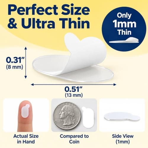 100Pcs Adhesive Glue Stick Dots Double Sided Sticky Tack Removable - Clear Museum Mounting Putty No Damage for Wall Decor, Figurine, Poster, No Trace Dots - Strong Adhesive Dots for Balloon & Crafts - Thumbnail 3