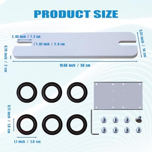 Adjustable Foot Rest for IKEA High Chair, Foot Rest for Baby Feet, High Chair Accessories Footrest Compatible with IKEA Antilop Highchair - Thumbnail 4