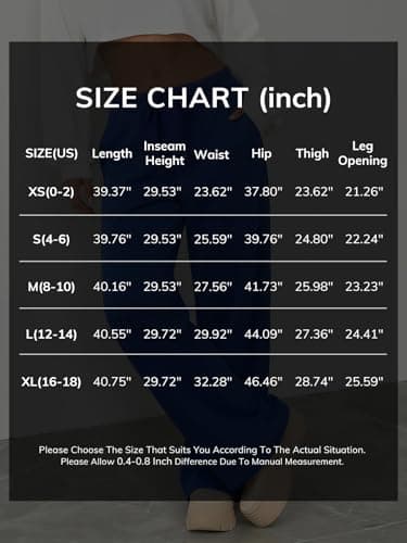 ATHMILE Womens Black Wide Leg Sweatpants Long Straight Streetwear Drawstring Low Waist Casual Loose Baggy Workout Pants 2026 - Thumbnail 6
