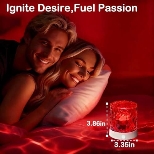 Rechargeable Shower Lights for Inside Shower-Ocean Wave Projector Light for Bathroom Bath Tub-Cordless LED Bathroom Lights 3D Water Ripple Light Ocean Lamp for Bathtub Relaxing Spa,Northern Aurora - Thumbnail 6