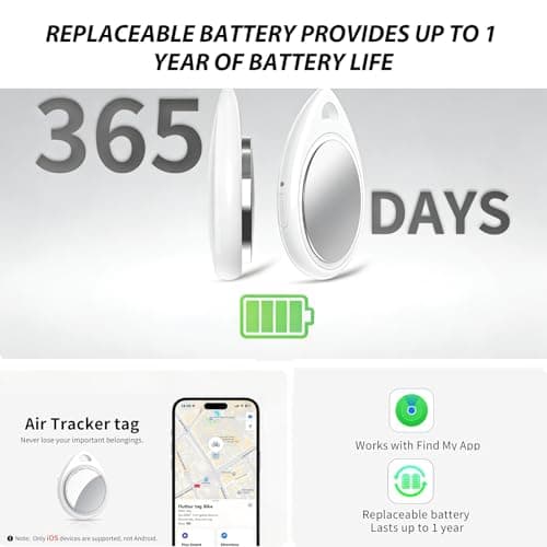 Key Finder Bluetooth Tracker, Item Locator for Keys Wallet Bags - Thumbnail 6