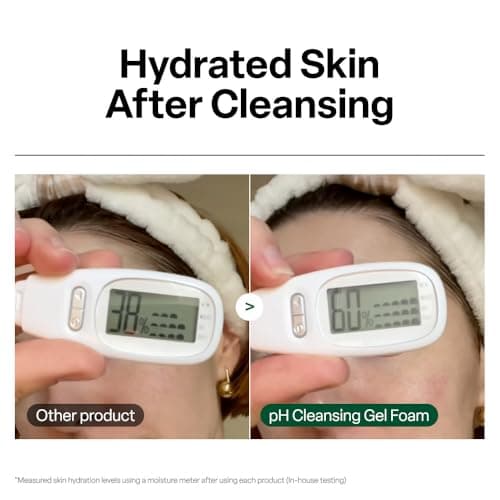 Dr.G pH Cleansing Gel Foam - Everyday Gentle Face Cleanser for All Skin Types - pH-Balanced - Hydrating - Deep Pore Cleansing - Safe for Daily Use on Sensitive Skin - Korean Skincare - 6.76 fl oz - Thumbnail 4