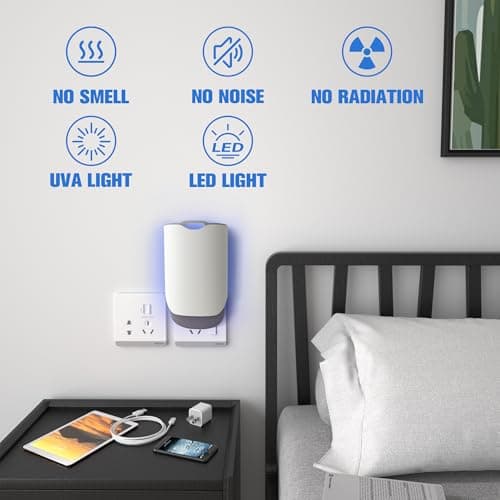 Solarush Indoor Flying Insect Light Trap, Fruit Fly Catcher - Thumbnail 5