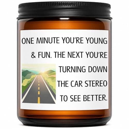 Birthday Gifts for Women Men Friend Dad Mom Sister Brother Boyfriend Girlfriend Husband Wife Grandma Grandpa Coworker, 30th 40th 50th 60th 65th 70th Year Old Gift Ideas Unique, Funny Birthday Candles