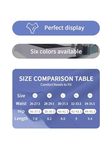 Hellopopgo Seamless Thongs For Women V-waisted No Show Thong Seamless Panties Breathable Comfortable Underwear Womens 6-Pack,Large - Thumbnail 5